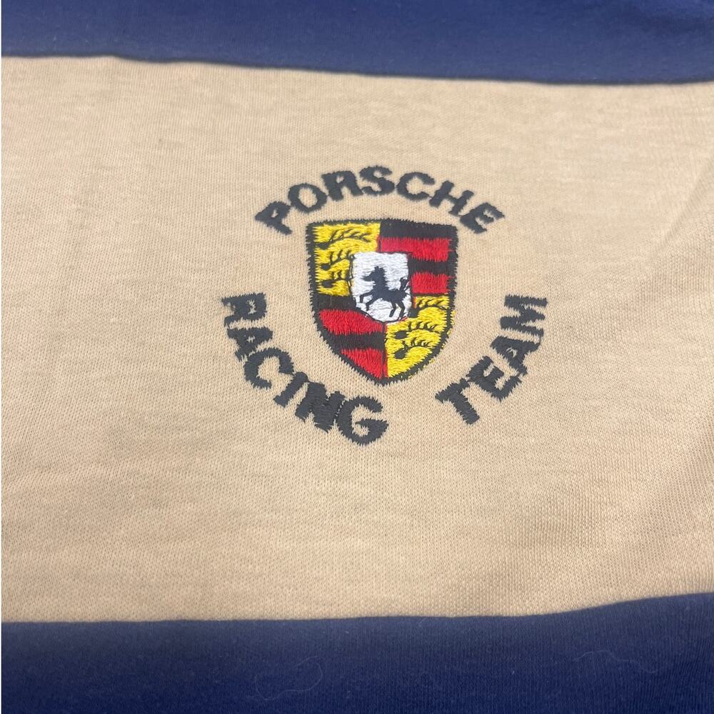 Vintage Porsche Racing Team Jockey T Shirt 70s 80s Medium Rare